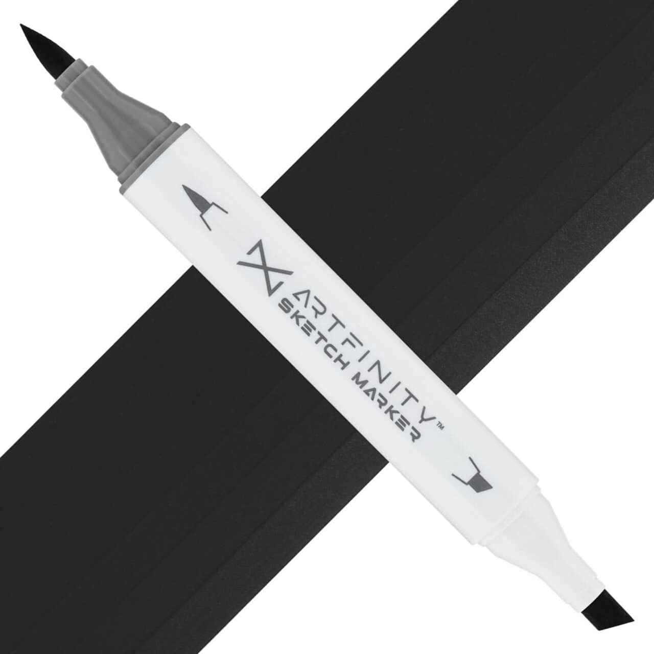 Artfinity Sketch Markers - Neutral Gray 10 NG10, Vibrant, Professional, Dye-Based Alcohol Markers for Artists, Drawing, Travel, & More